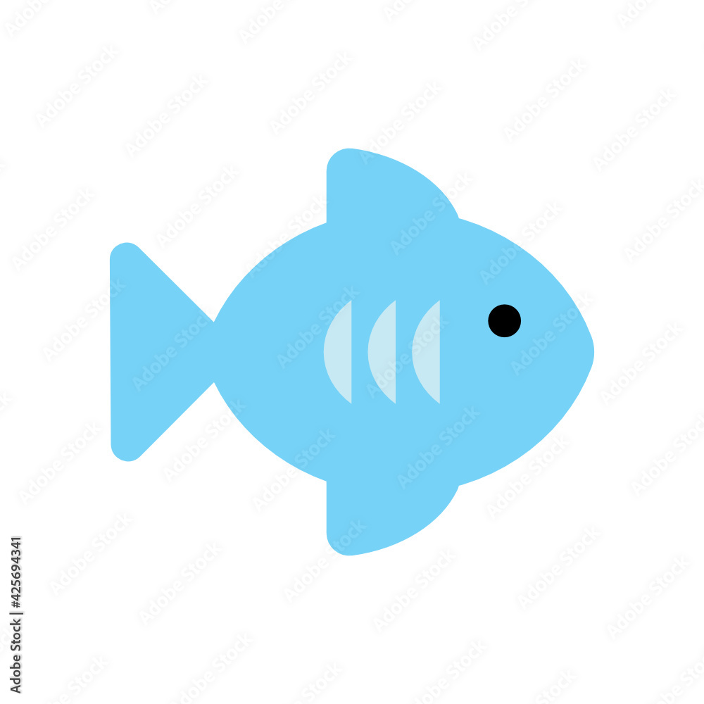 Obraz premium fish icon vector