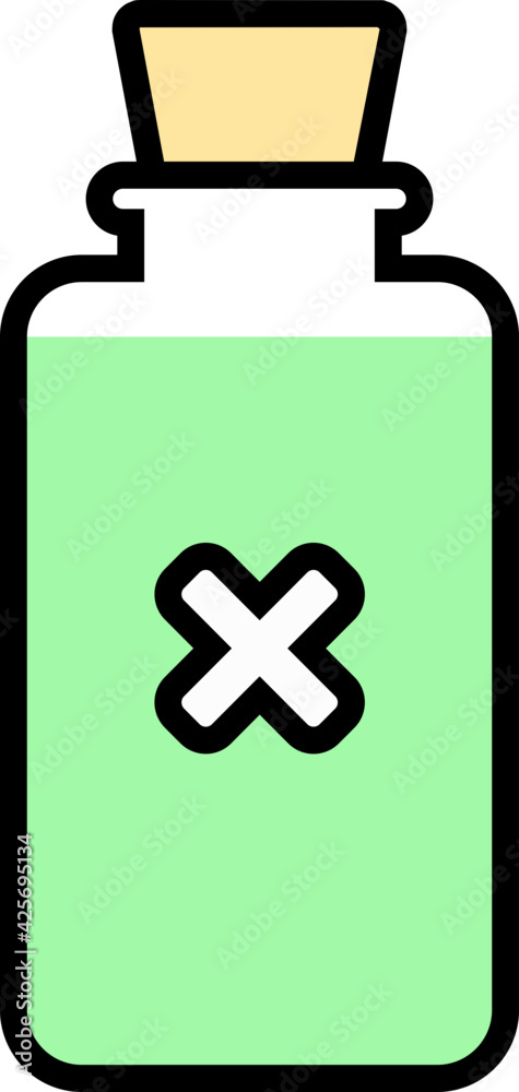 Obraz premium chemical icon vector