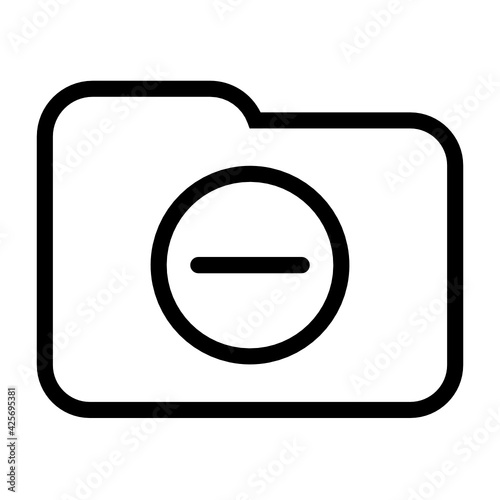 Free Download remove folder icon vector - GFXLoad