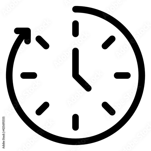 clockwise icon vector