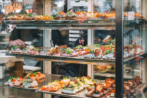 Photography Copenhagen food market in Denmark
