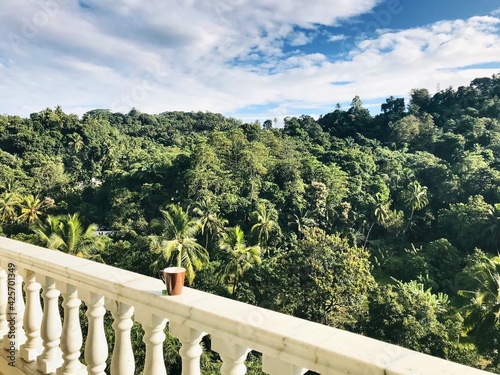view of the mountains