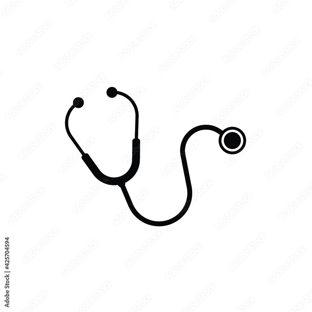 Fototapeta Stethoscope graphic icon