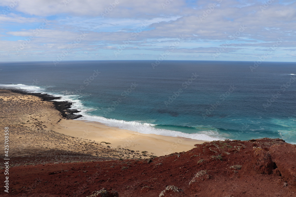 Paysages La Graciosa Lanzarote Îles Canaries Espagne Paysages La Graciosa Lanzarote Îles Canaries Espagne