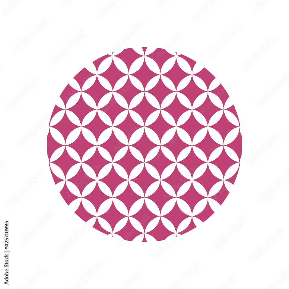 Abstract circle background icon design template Abstract circle background icon design template
