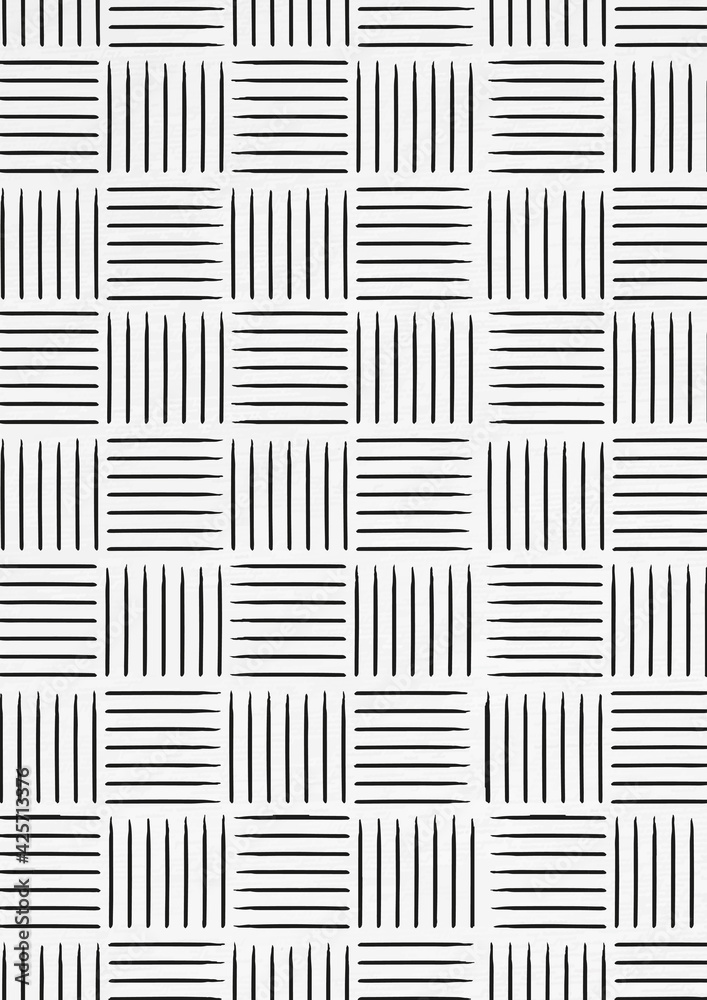 Striped background ink brush pattern Striped background ink brush pattern