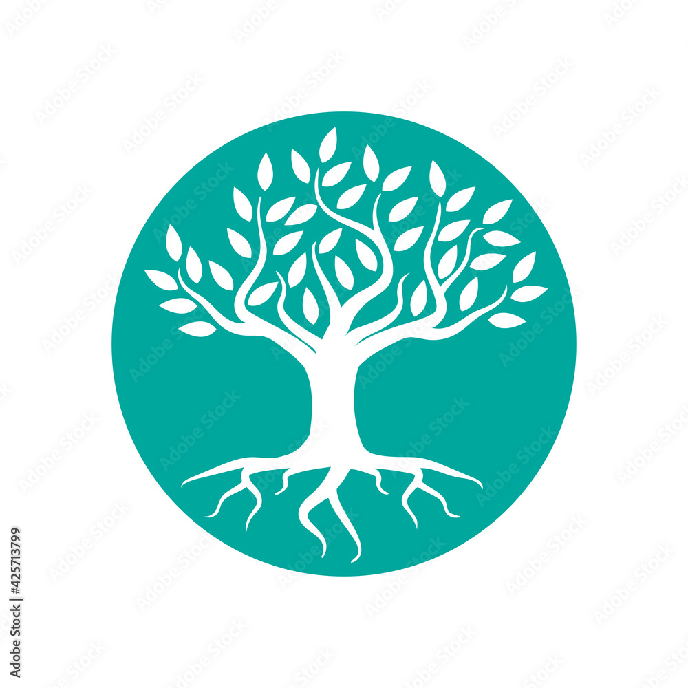 Obraz premium Tree icon design template vector