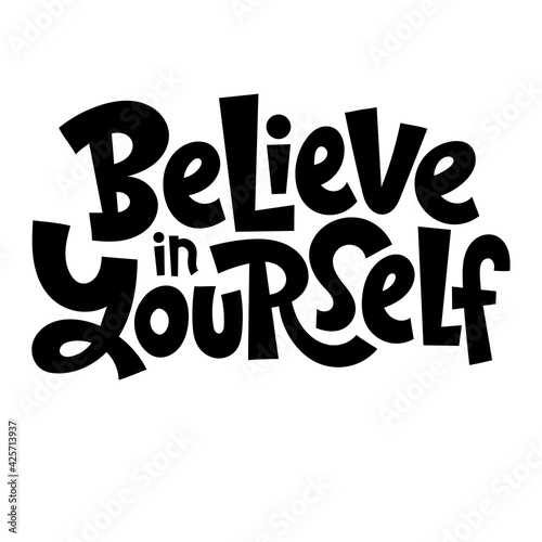 Motivate slogan lettering