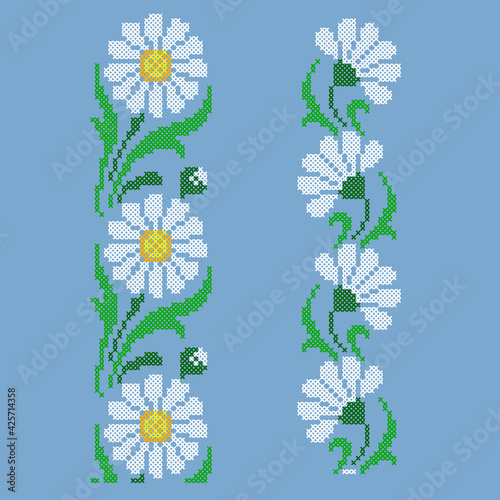seamless floral ornament