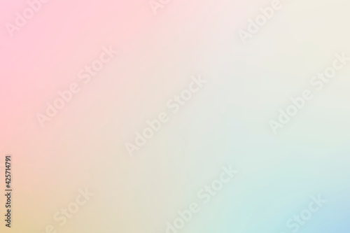 Gradient graphic in spring light pink and blue photo