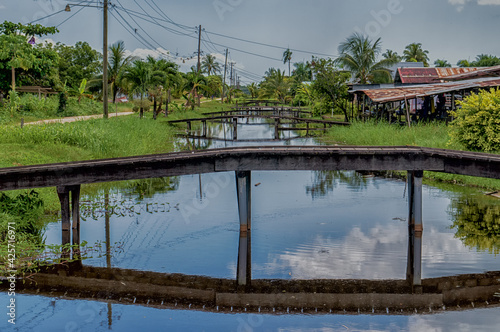 Rust en Werk was a coffee plantation in the Commewijne district in Suriname. photo