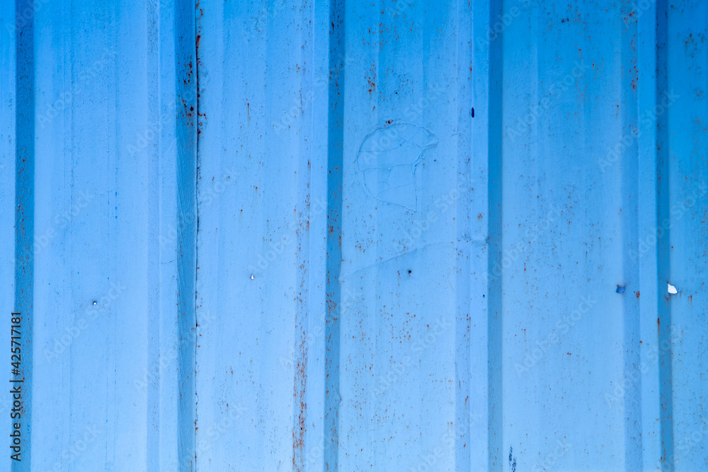 blue painted sheet metal with rust, texture, style grunge, space for text, space for copy blue painted sheet metal with rust, texture, style grunge, space for text, space for copy