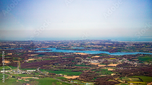 Dinard saint malo rance frehel Grouin from aerial view