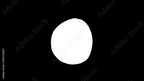 Bitcoin spinning crypto currency symbol 