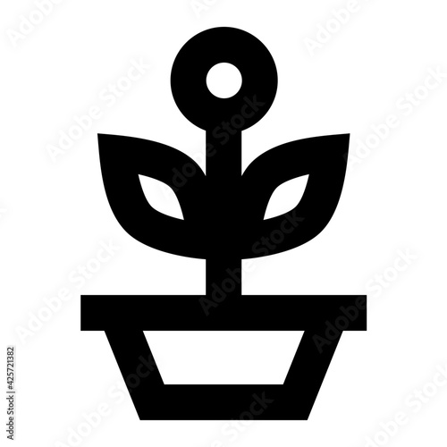 
A very well designed linear icon of bitcoin growth 

