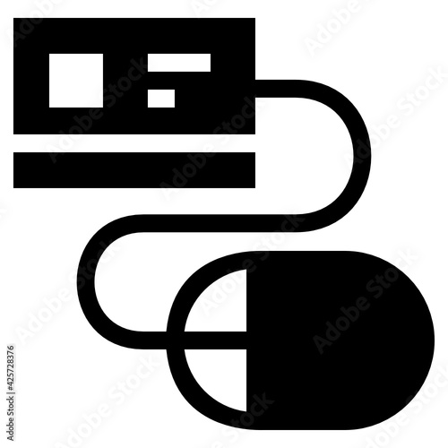 
Grab this premium quality linear icon of digital banking 

