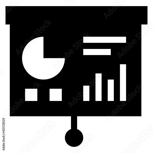 
Grab this premium quality linear icon of business lecture 

