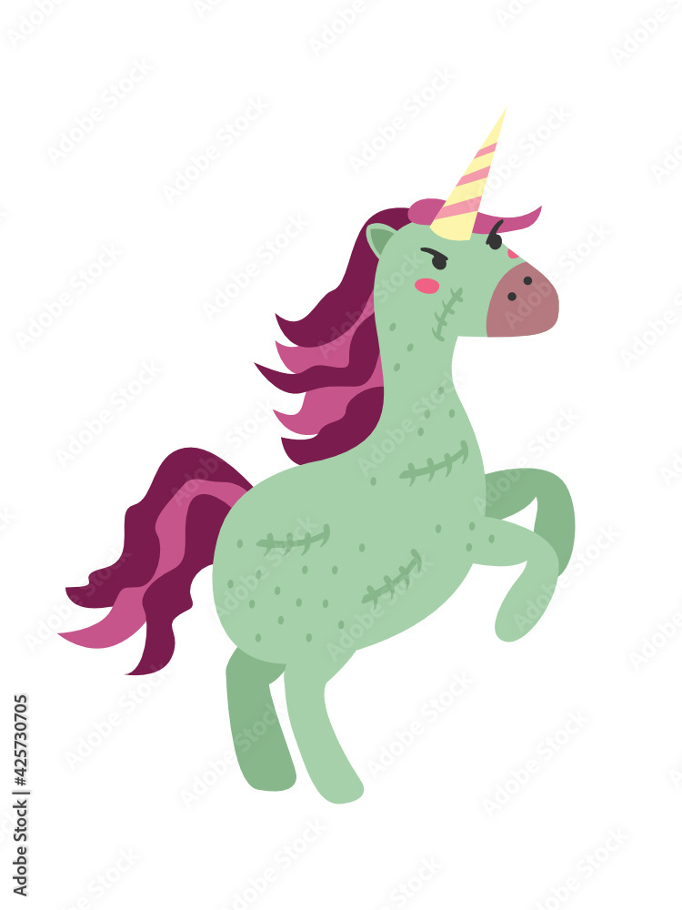 zombie unicorn