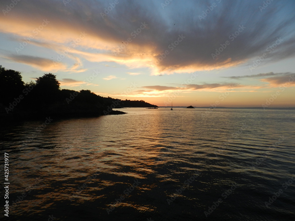 coucher de soleil douarnenez