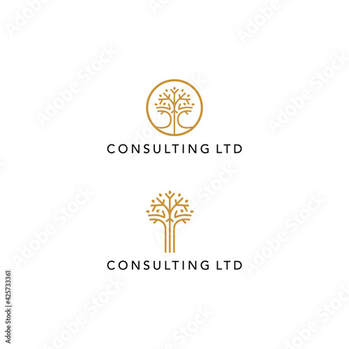 Consulting Logo Design Template