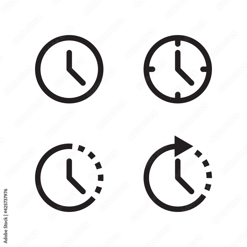clock icon clock icon