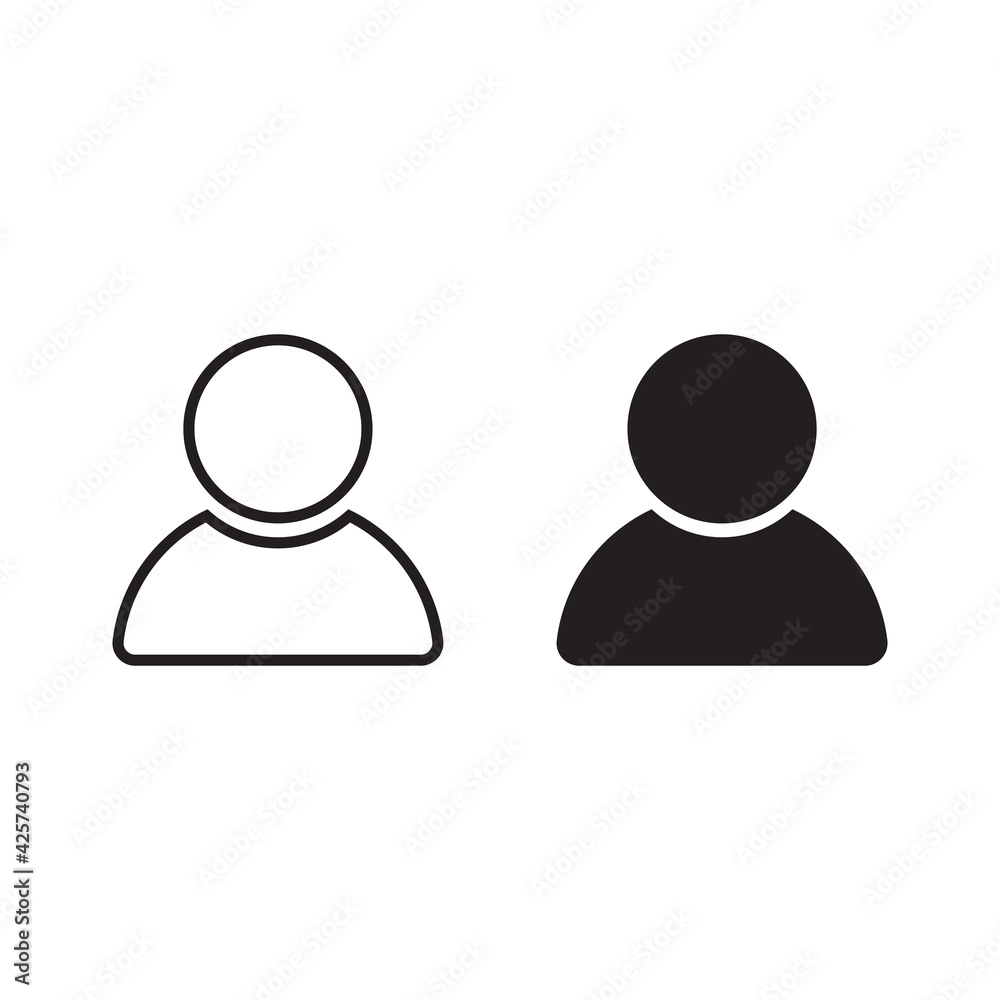 User Icon. User symbol for your web site design, logo, app, UI. Vector illustration, EPS10. User Icon. User symbol for your web site design, logo, app, UI. Vector illustration, EPS10.