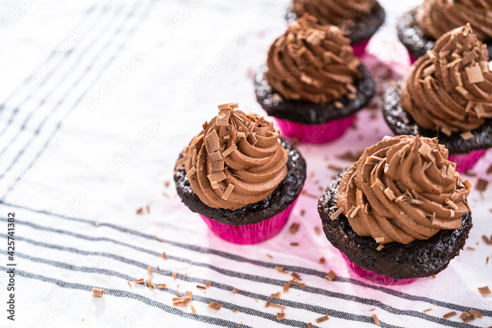Chocolate ganache cupcake Chocolate ganache cupcake