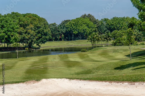 Canvas Print Golf Course