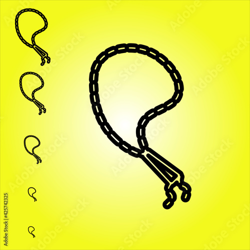 Islam neckless vector several scale