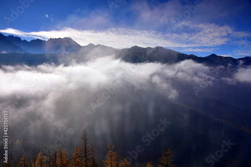 Kopieniec Wielki, szczyty i szlaki w Tatrach, TPN