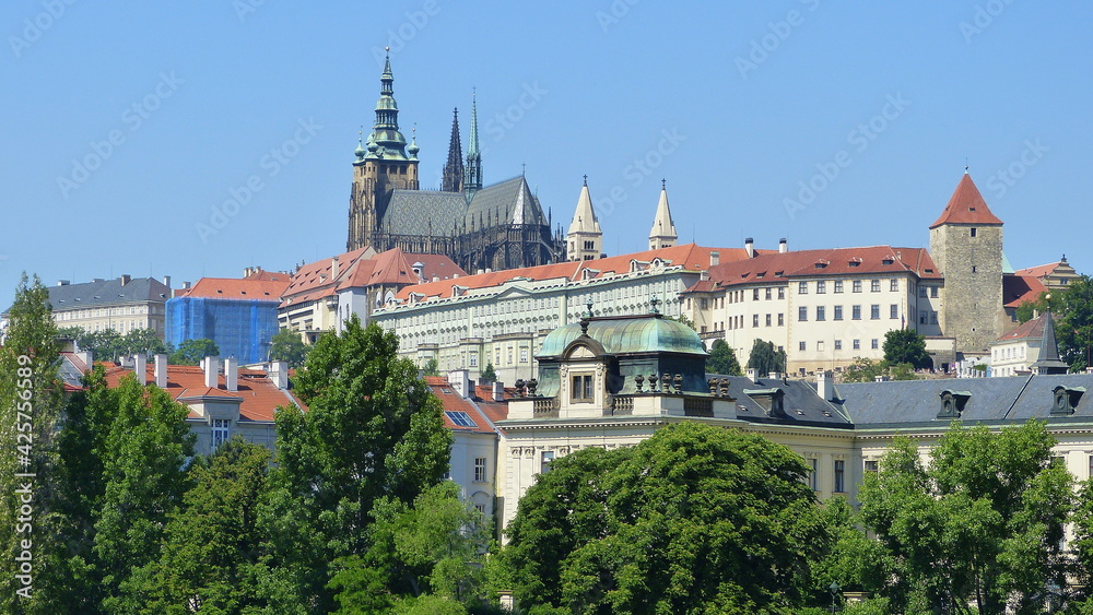 Obraz premium Prager Burg mit Veitsdom
