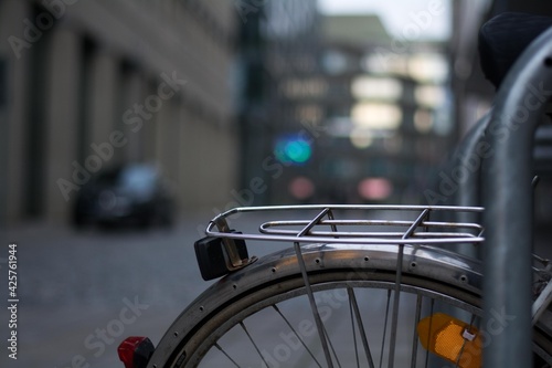 Fahrrad in Innenstadt