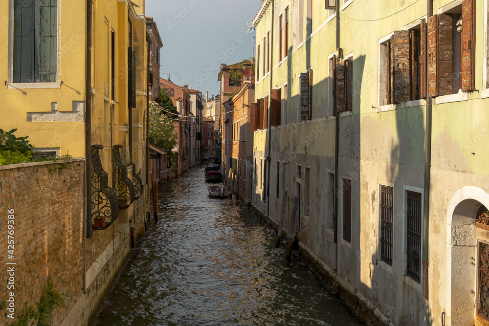 Canal of Venice at Dorsoduro.