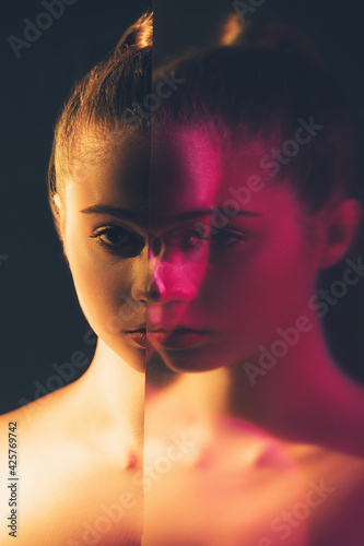 Принти на полотні Female duality