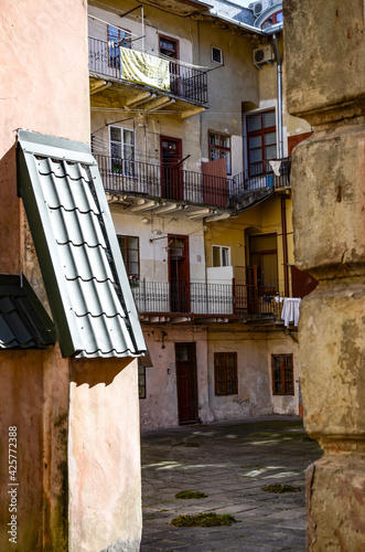 Small courtyard in the town