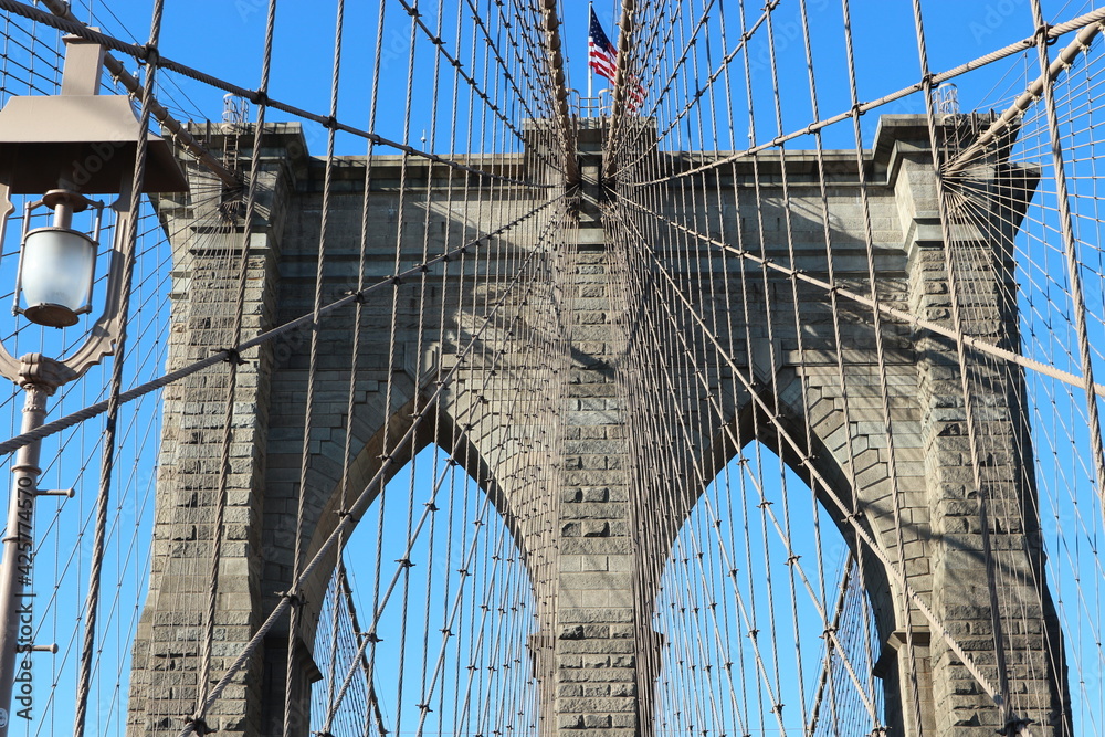 Fototapeta premium Brooklyn bridge New York