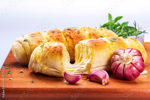 Pão de acho com queijo 