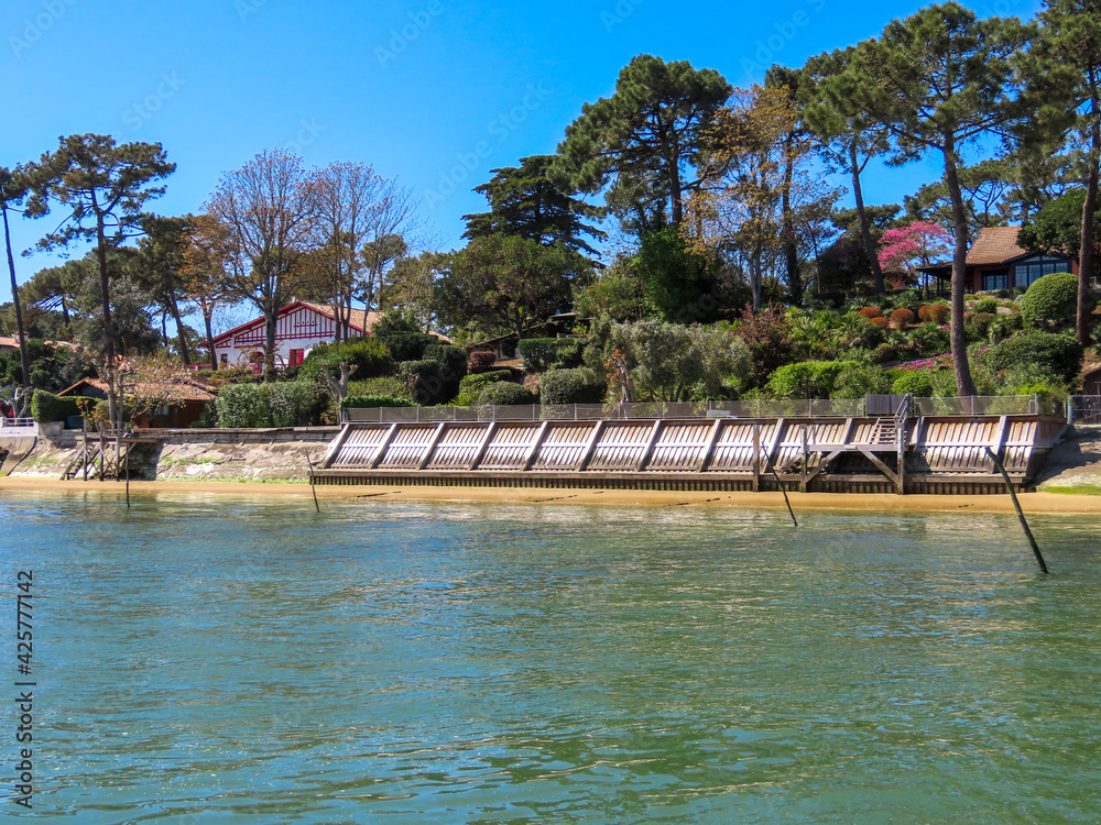 Maisons du Cap Ferret, bassin d’Arcachon, Gironde