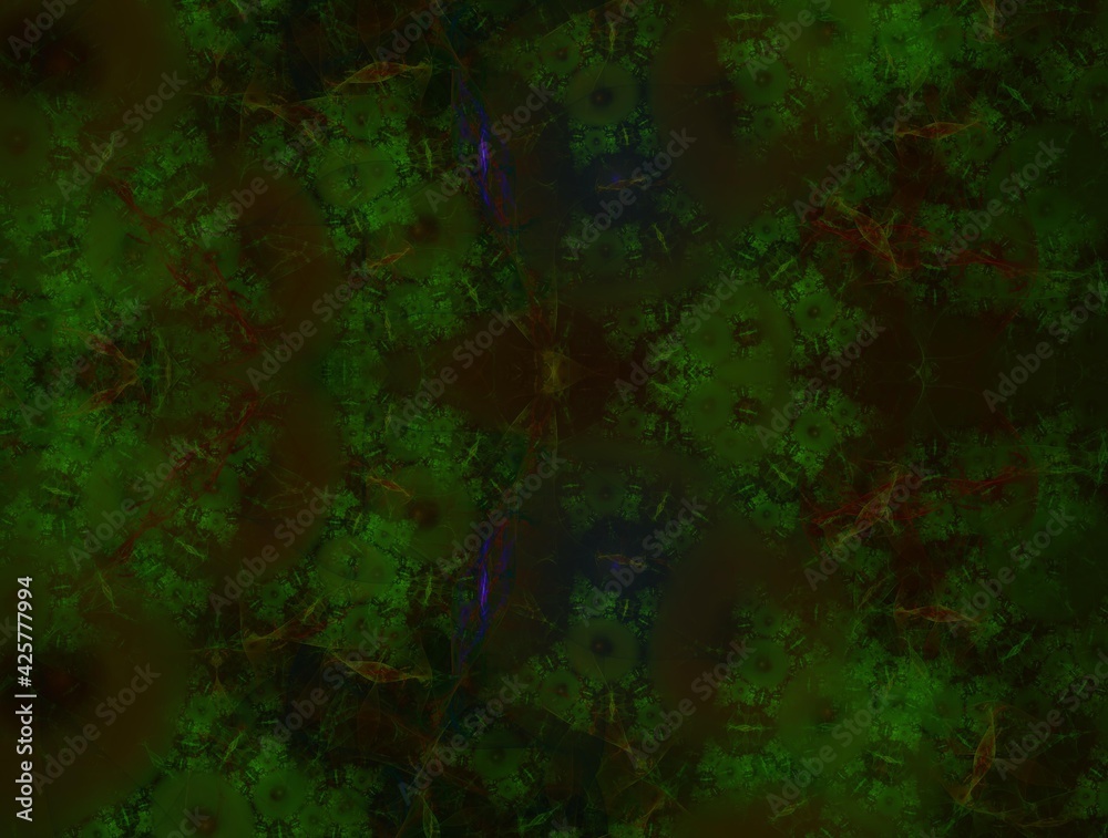 Fototapeta premium Imaginatory fractal background generated Image