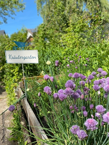 sign in the garden