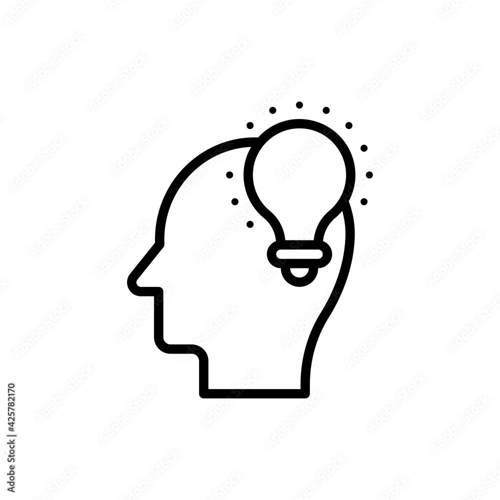 Learning skill vector outline icon style illustration. EPS 10 file Learning skill vector outline icon style illustration. EPS 10 file