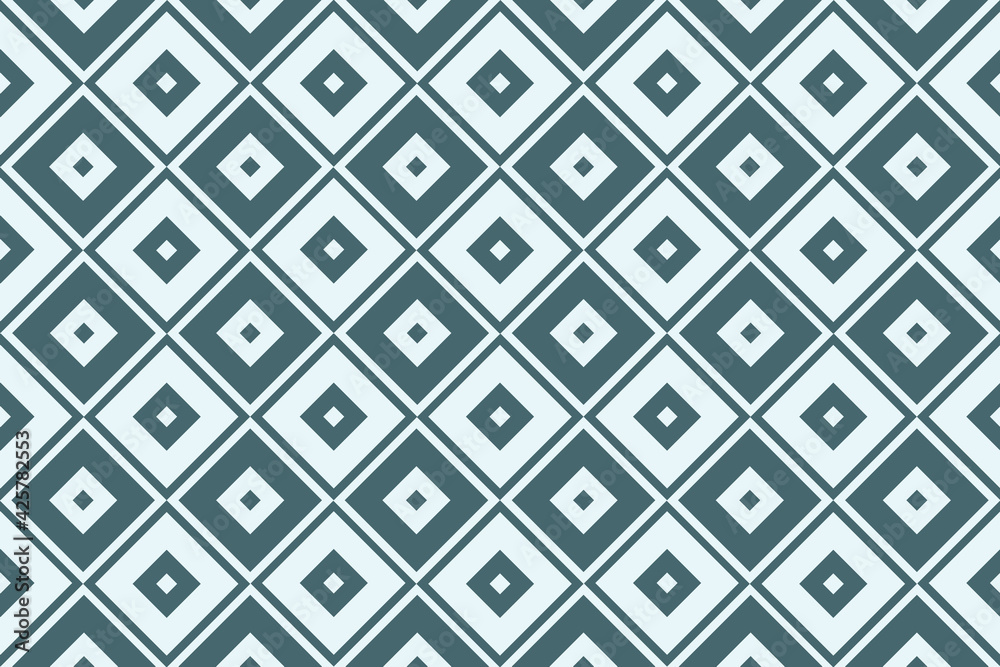 Diagonal square illustration. Geometric background with squares.