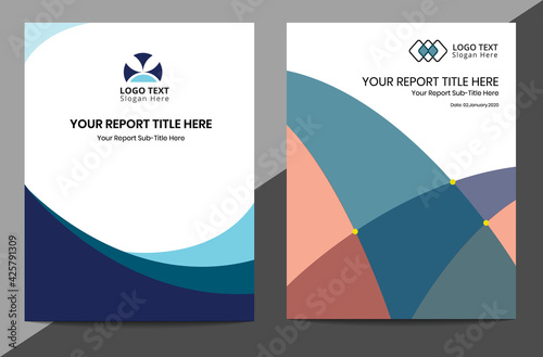 Professional Report and book cover design