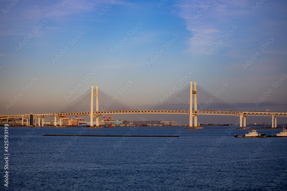 ベイブリッジの遠景