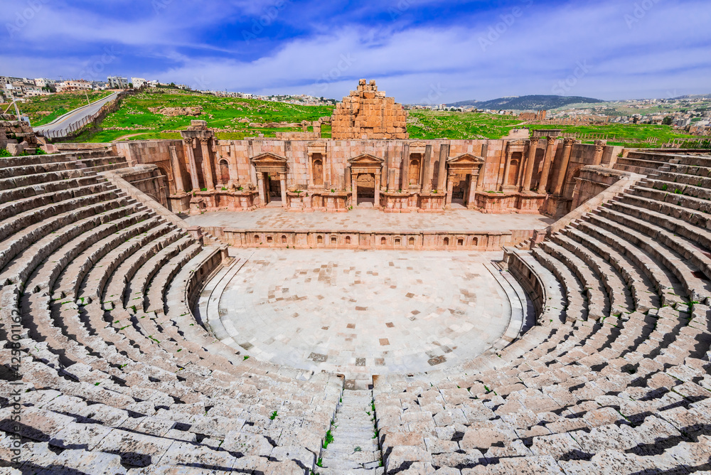 Jerash, Jordan - Roman Theater