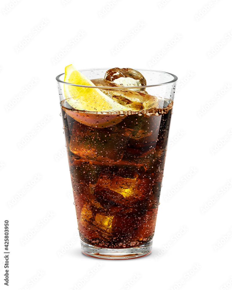 グラス コーラ 氷 レモン 飲み物 イラスト リアル 汗 グラス コーラ 氷 レモン 飲み物 イラスト リアル 汗