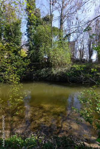 chemin de randonnée, rivière, L’Orge, Juvisy sur Orge, Essonne, 91