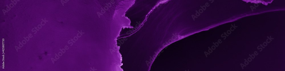 Purple Watercolor. Magenta Contemporary