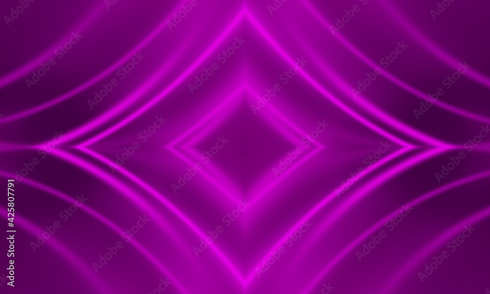 Fototapeta premium Ultraviolet blurred neon abstract background. Blurred purple lines on a dark background.