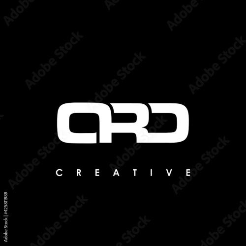 ORD Letter Initial Logo Design Template Vector Illustration photo